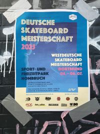 Deutsche Skateboard Meisterschaft Plakat
