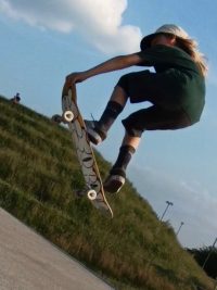 Sk8 Planet Foto beim skaten im Skatepark Hombruch