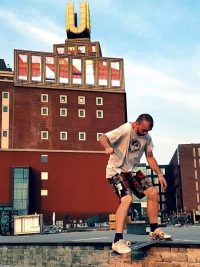 Darkslide von Danny vor dem Dortmunder U